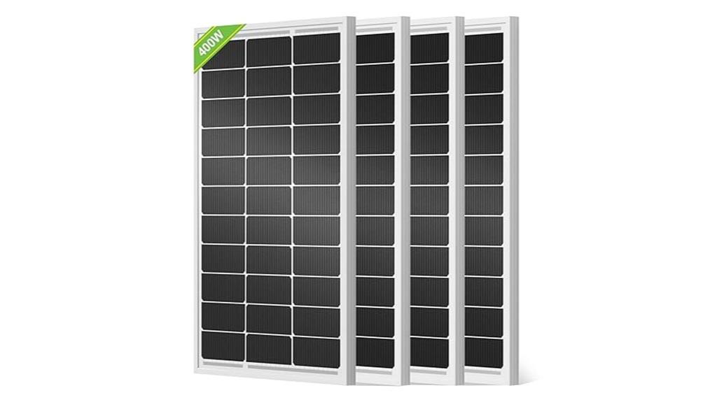 400w monocrystalline panel kit