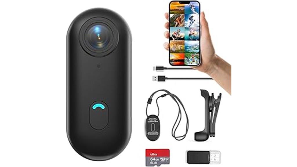 64gb 1080p action camera