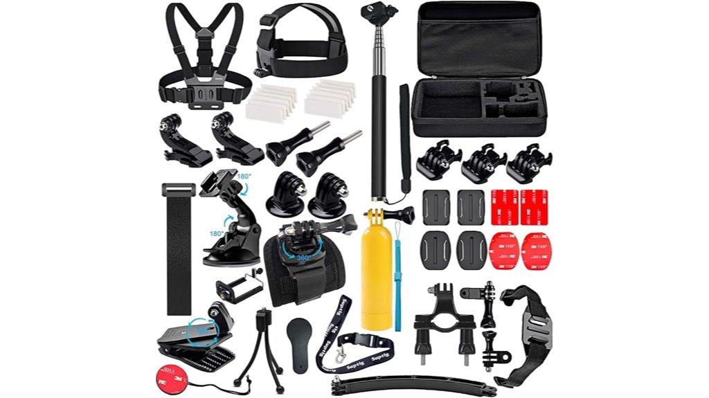 action camera accessory kit