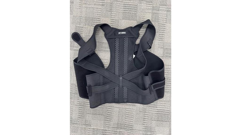adjustable back support brace
