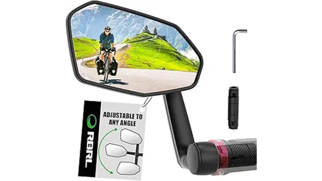 adjustable bar end mirror