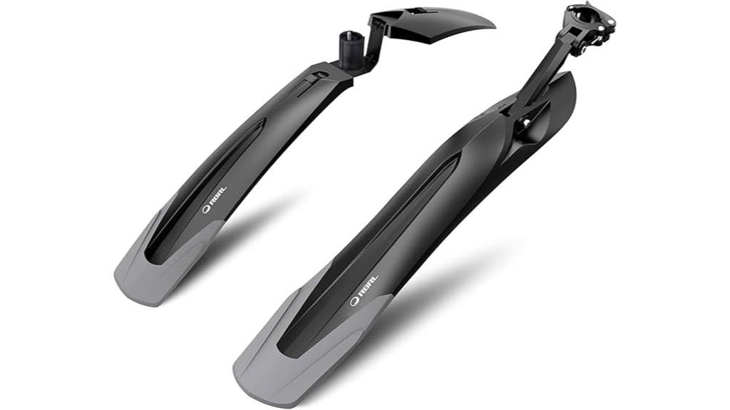 adjustable bicycle mudguard rbrl