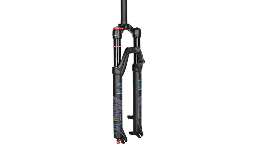 adjustable bicycle suspension fork