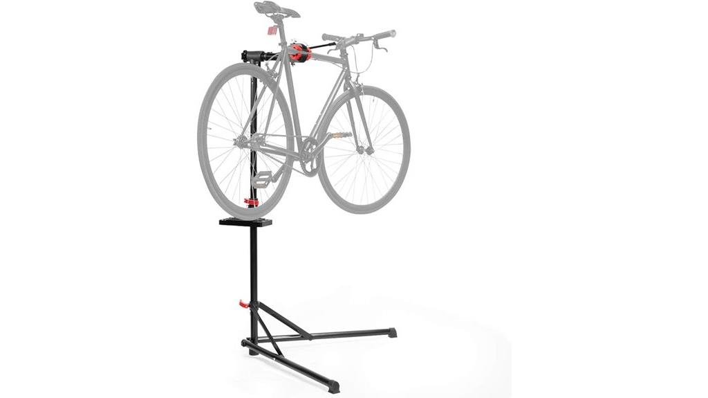 adjustable foldable bike stand