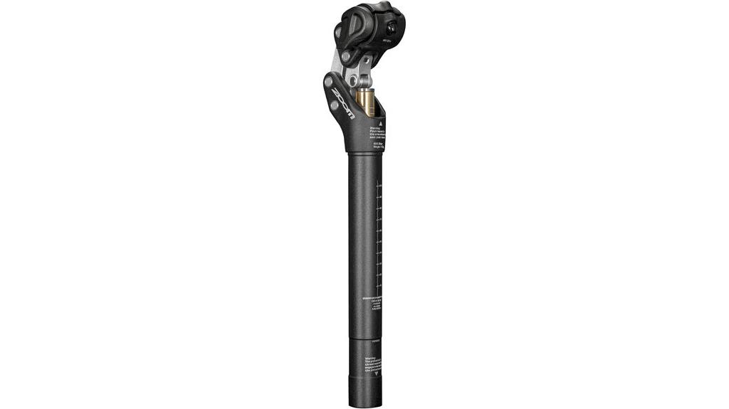 adjustable shock absorber seatpost