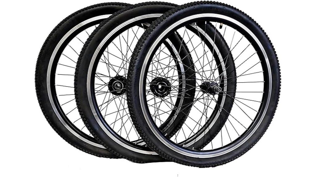 adult trike wheel set