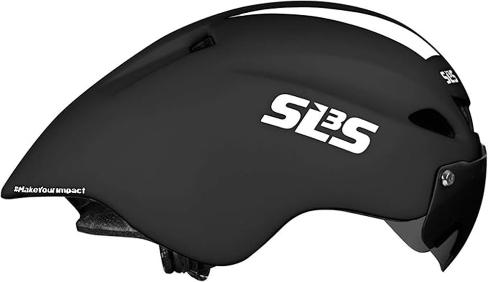 aerodynamic triathlon helmet