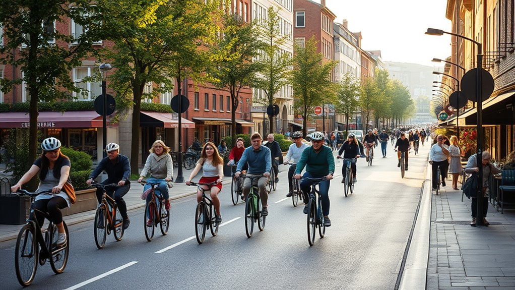 affordable cycling infrastructure connectivity
