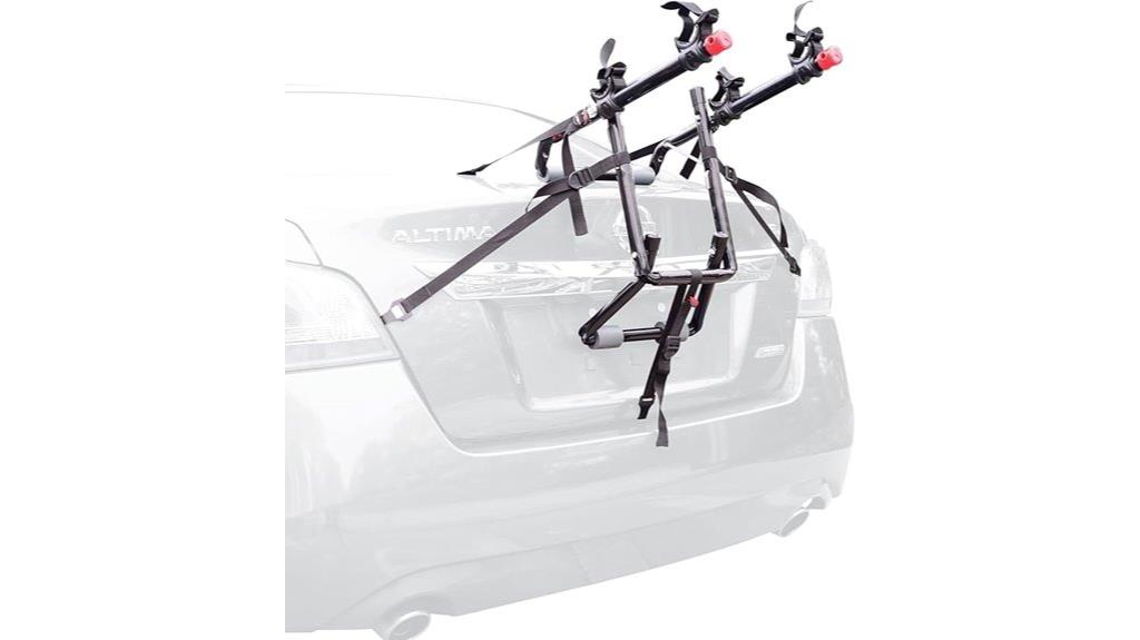 allen sports 2 bike trunk rack