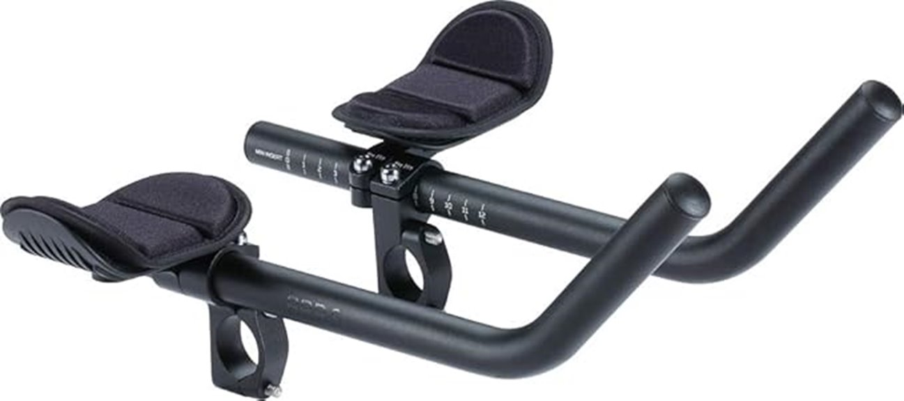 aluminium two piece aero bars