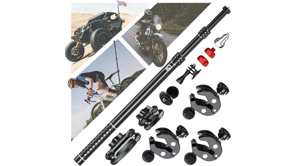 aluminum motorcycle camera mount