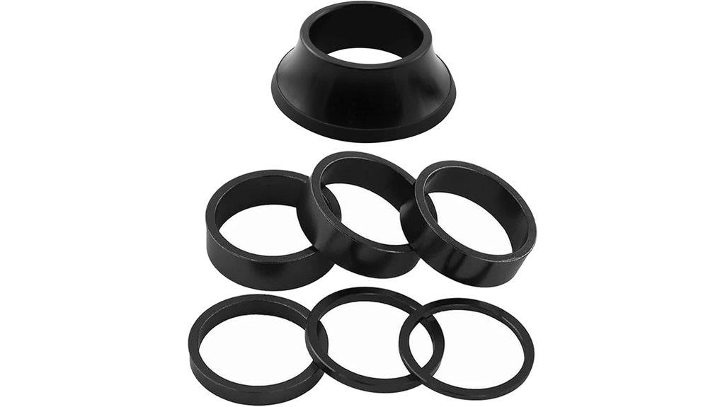 aluminum mtb bike spacers