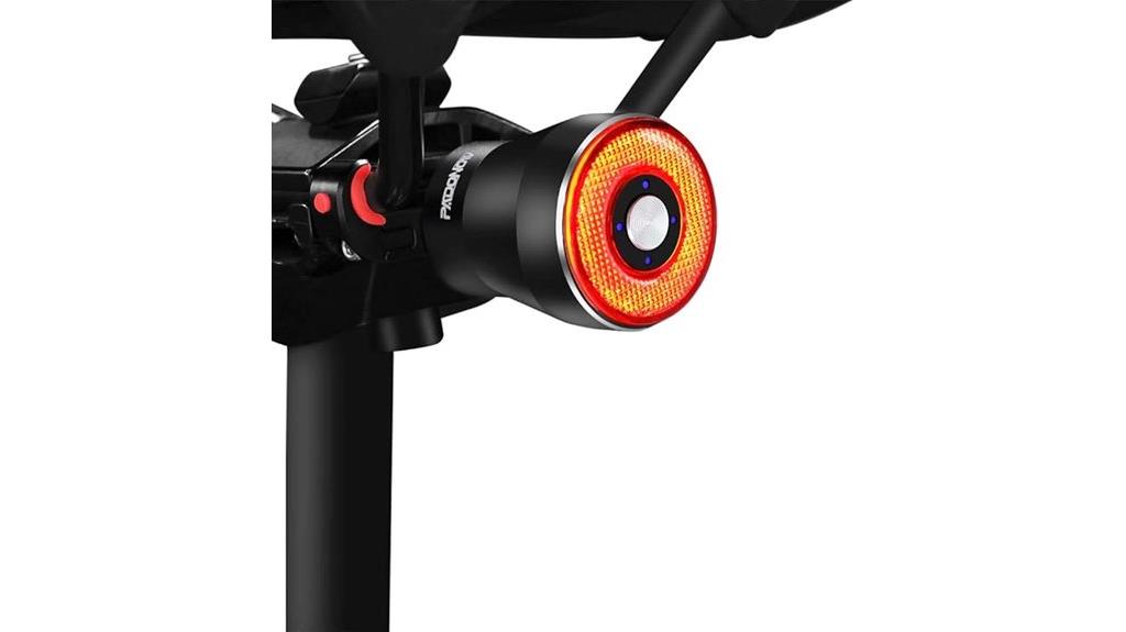 auto on off bike light