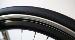 balancing wobbling bicycle wheel
