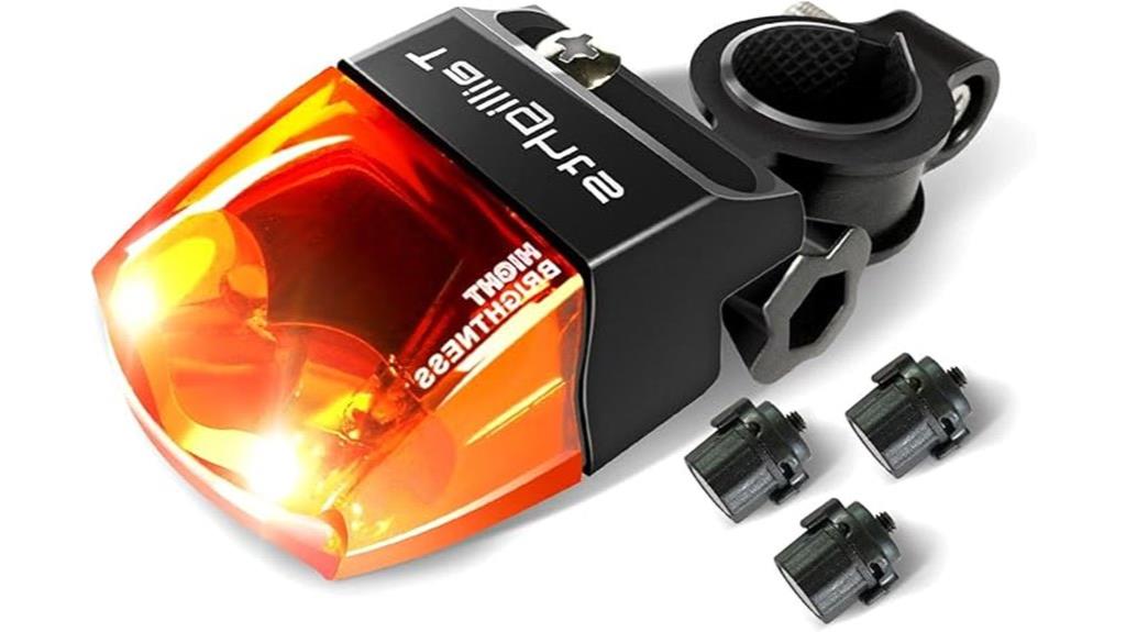 battery free bicycle taillight