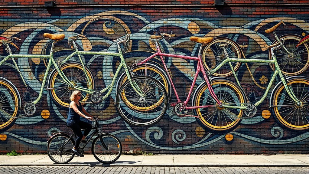 bicycle art s historical evolution