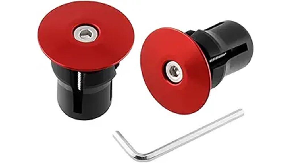 bicycle handlebar end plugs
