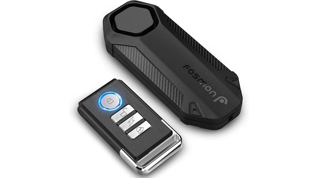 bike alarm with remote
