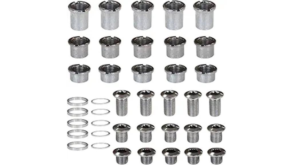 bike chainring bolt sets