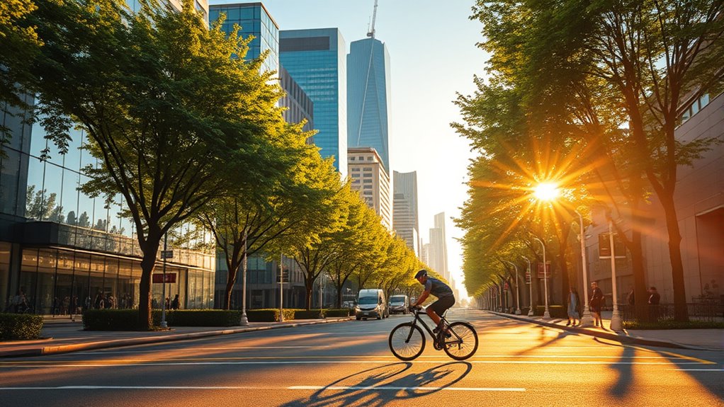 bike commuting improves urban health