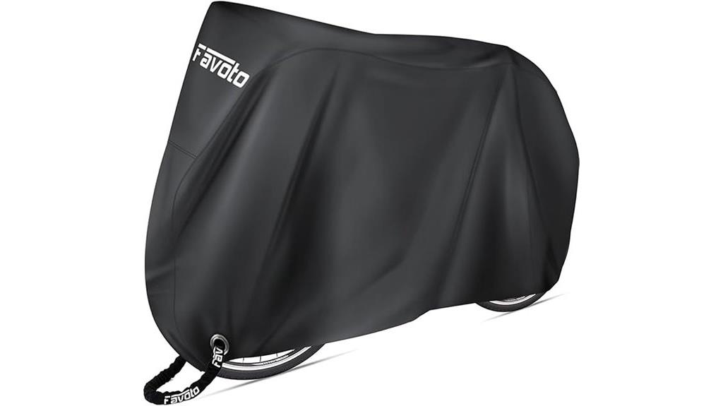 bike cover with storage