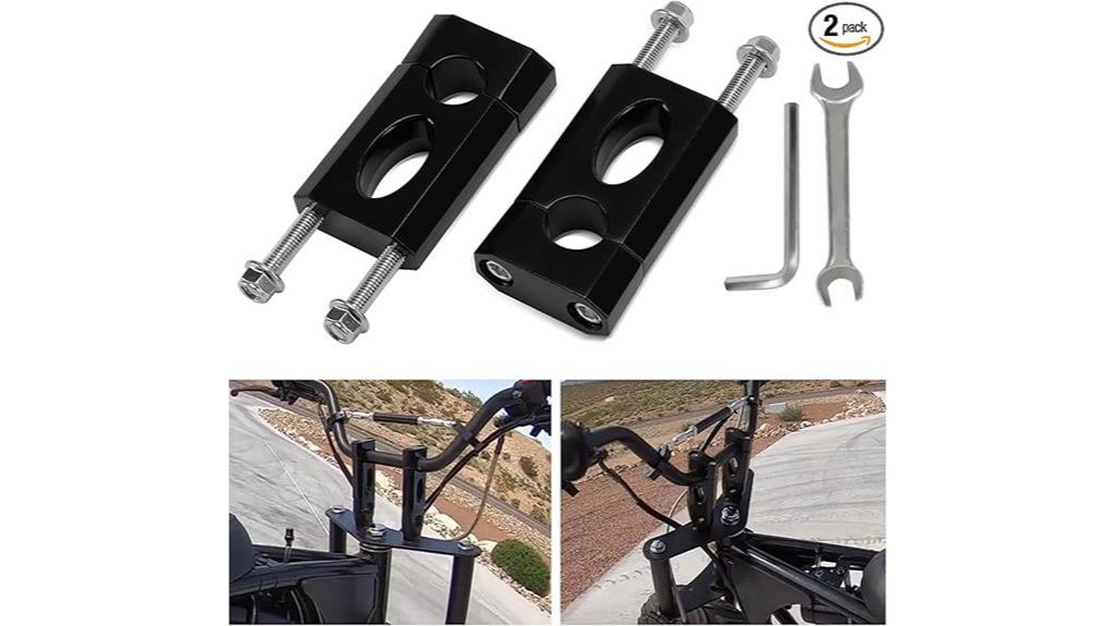 bike handlebar riser upgrade