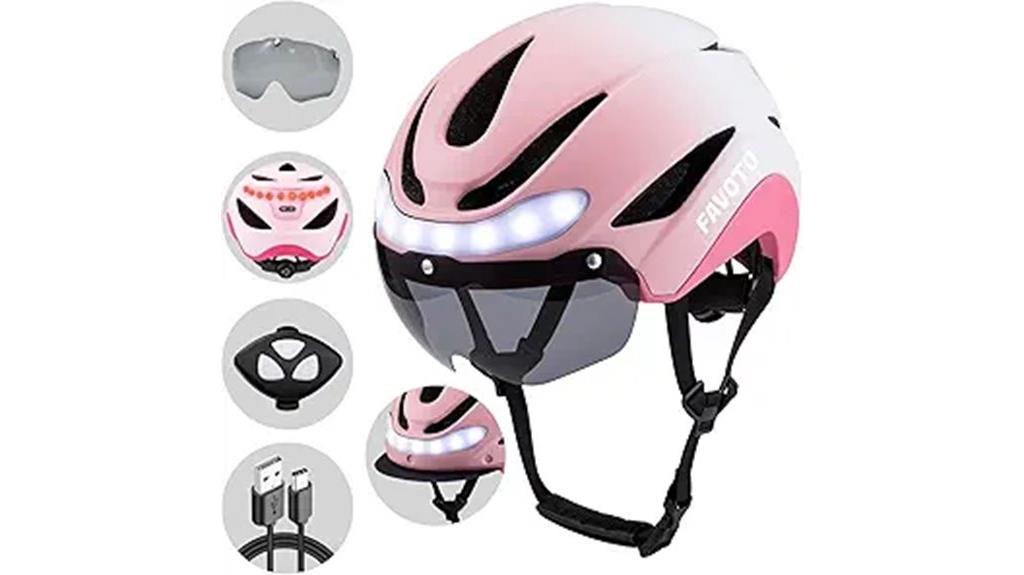 bike helmet with turn signals