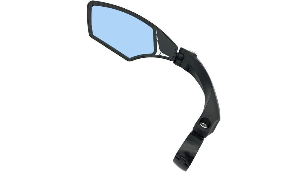 bike mirror with glass