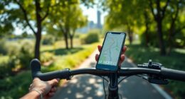 bike navigation without battery drain