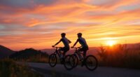 bike ride romantic adventure
