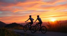 bike ride romantic adventure