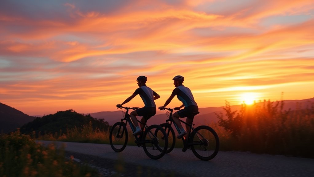 bike ride romantic adventure