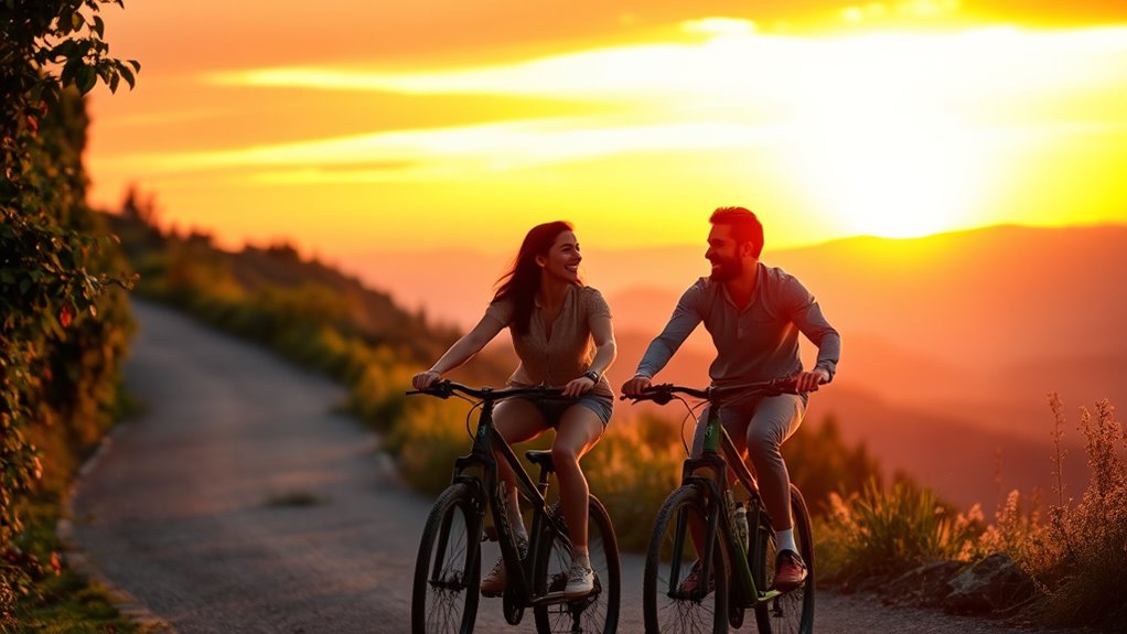 bike rides reduce stress