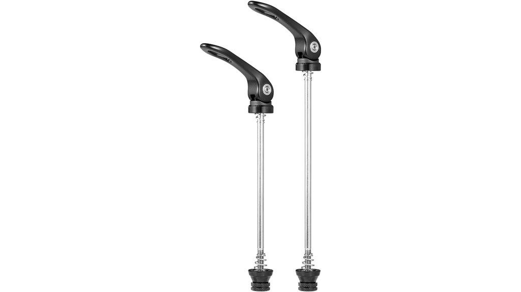 bike skewers red black