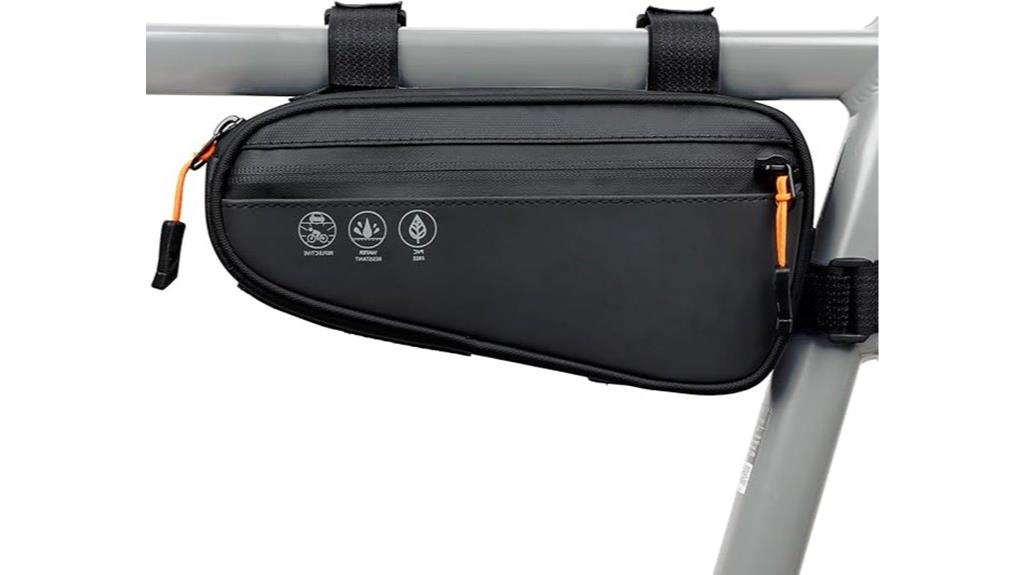 bike triangle bag with pockets