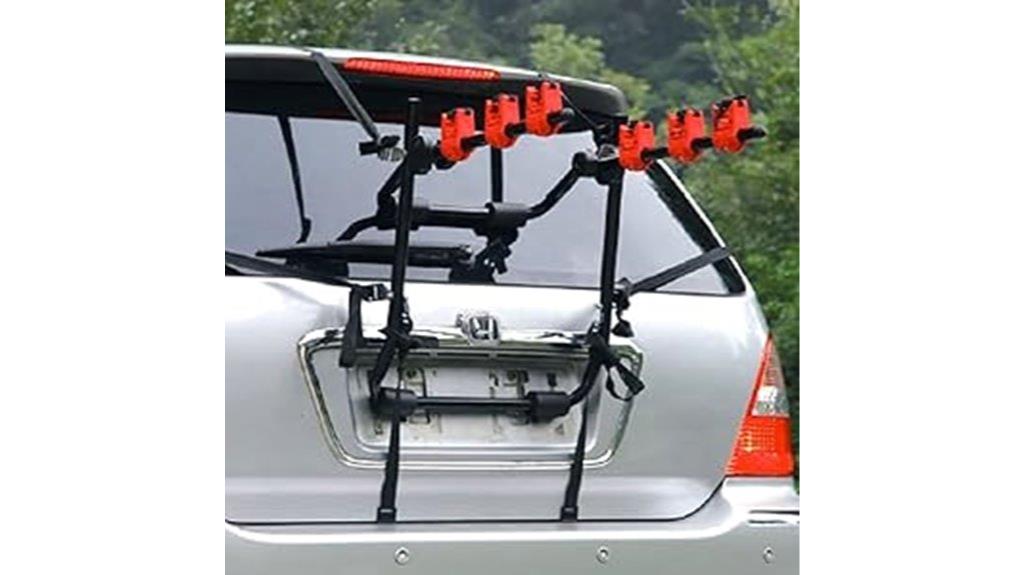 bike trunk mount rack