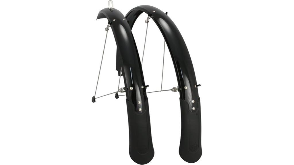 black 26x60mm fenders