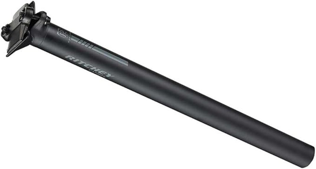 black 27 2mm carbon seatpost