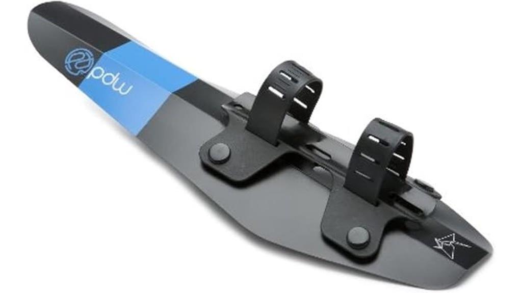 black and blue fender