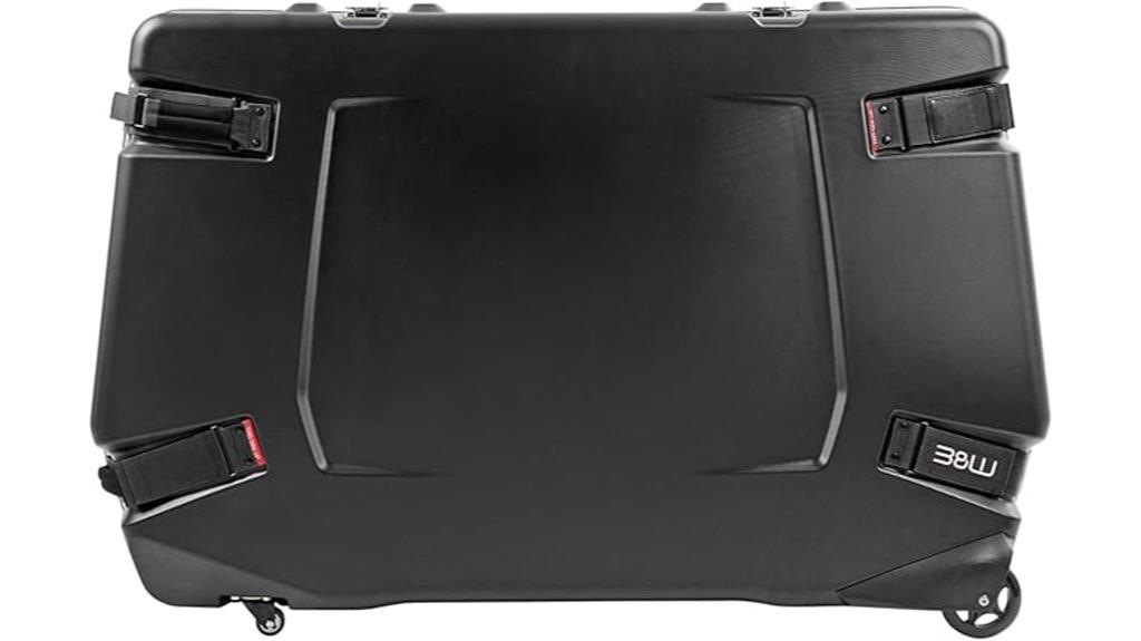 black and white bike case