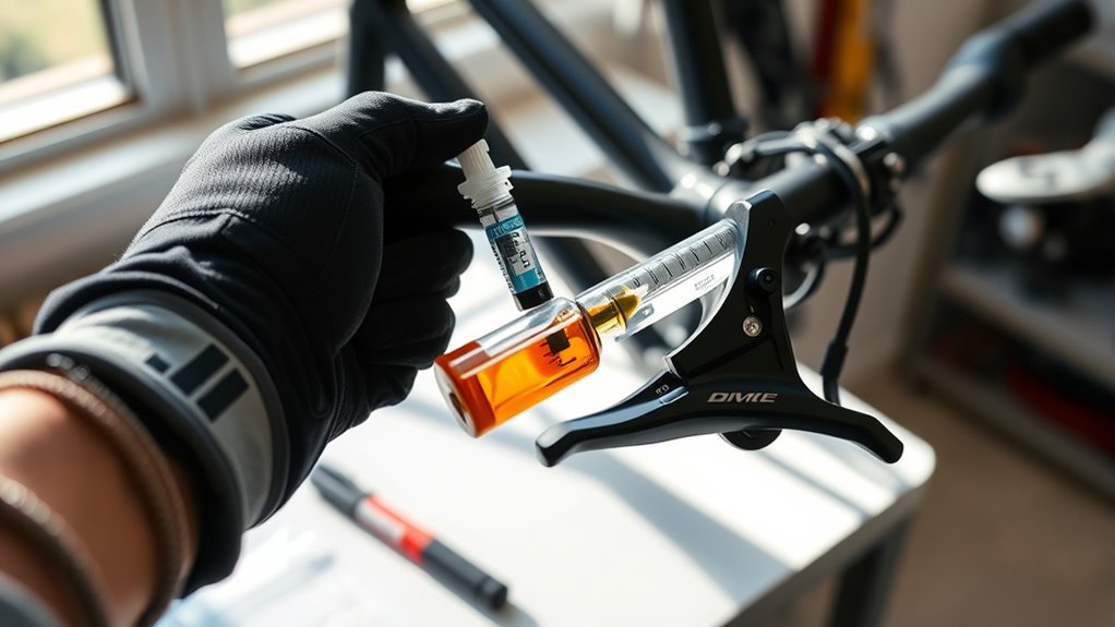brake lever feel adjustment