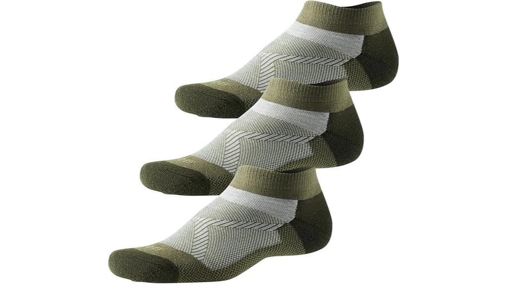 breathable wool running socks