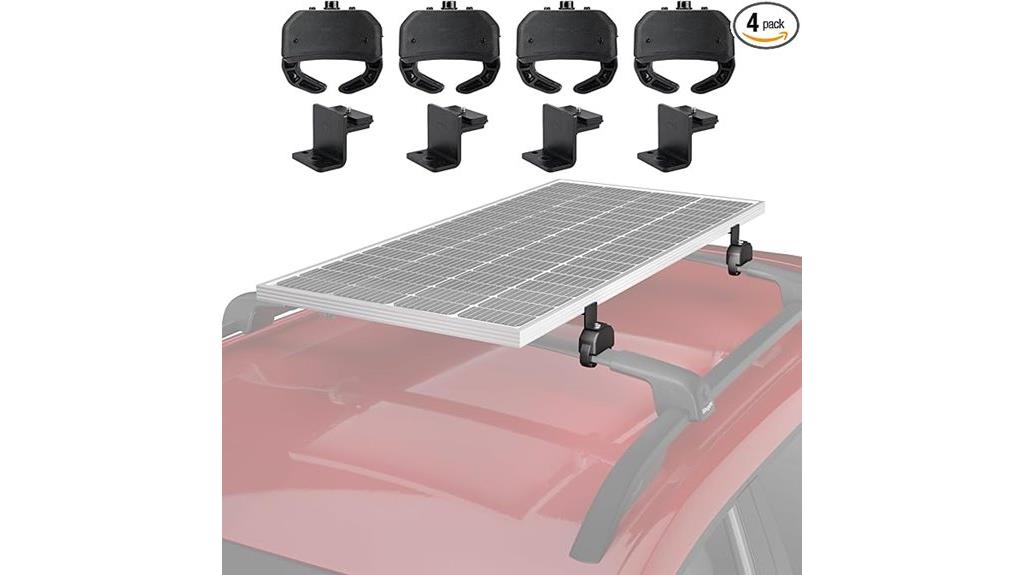 car solar panel mounting