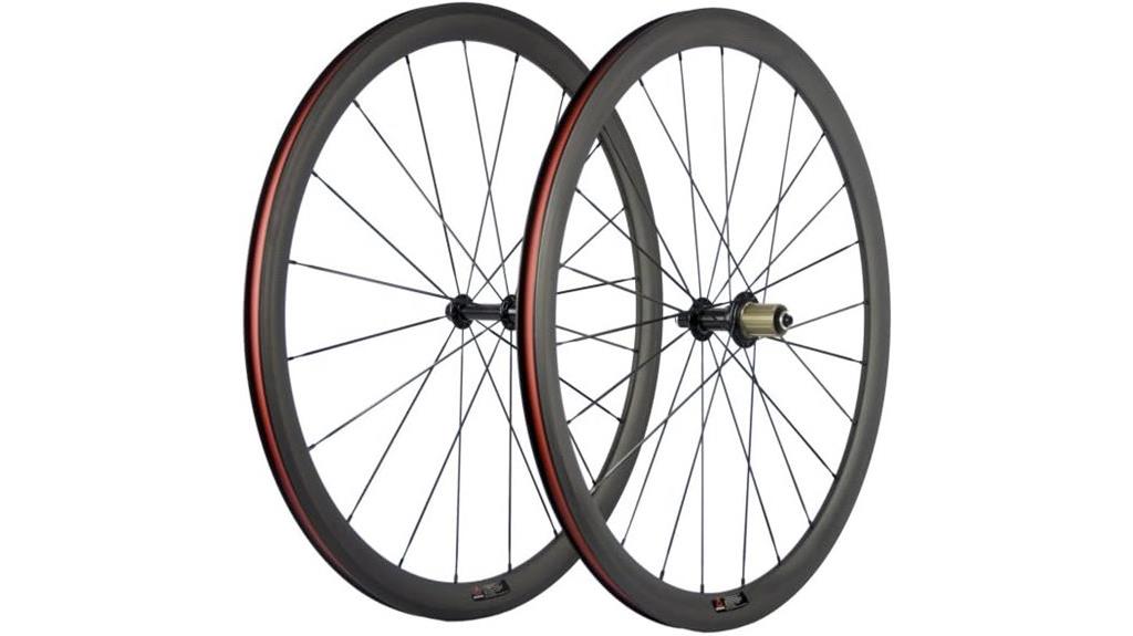 carbon 700c clincher wheels