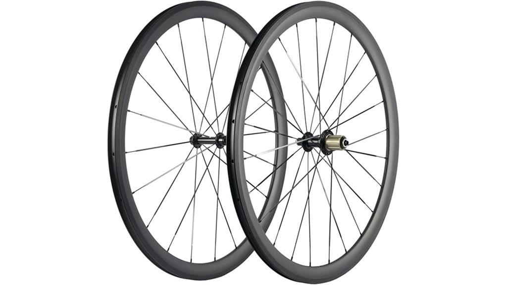 carbon clincher wheelset