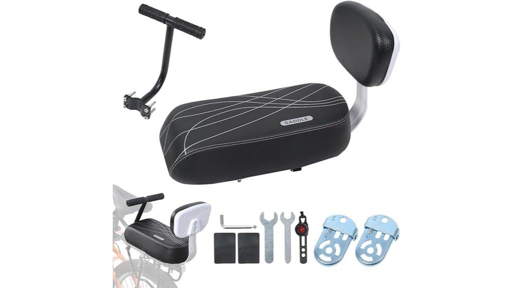 child and adult bike seat