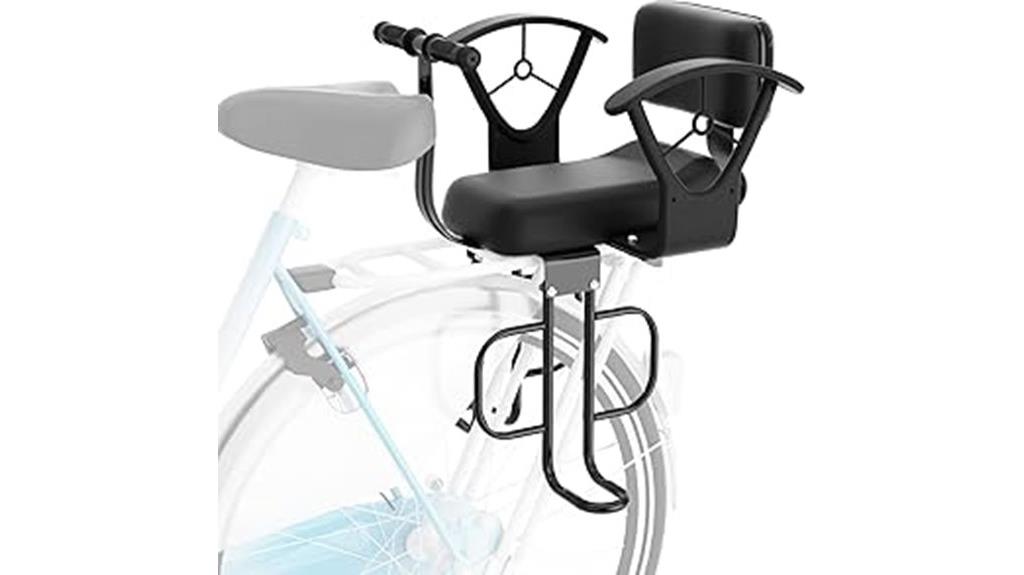 child bike seat with accessories