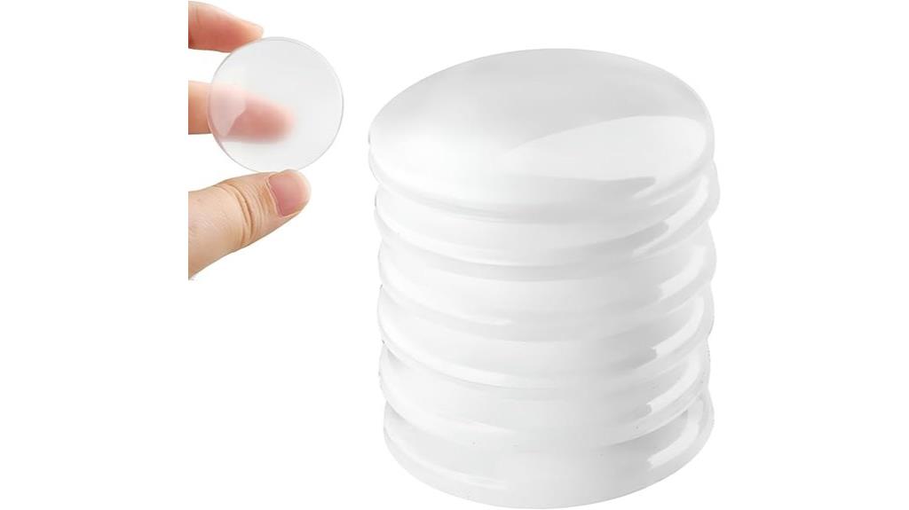 clear cabinet bumper set