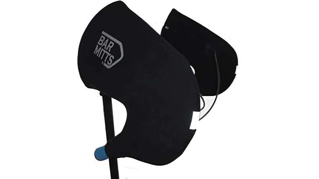 cold weather bicycle mittens