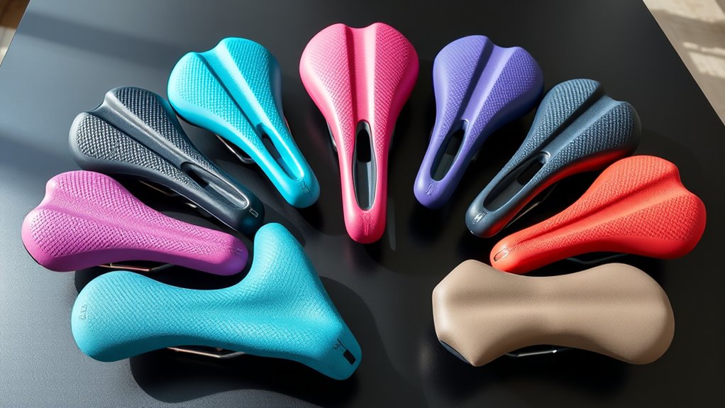 comfortable wide saddle options